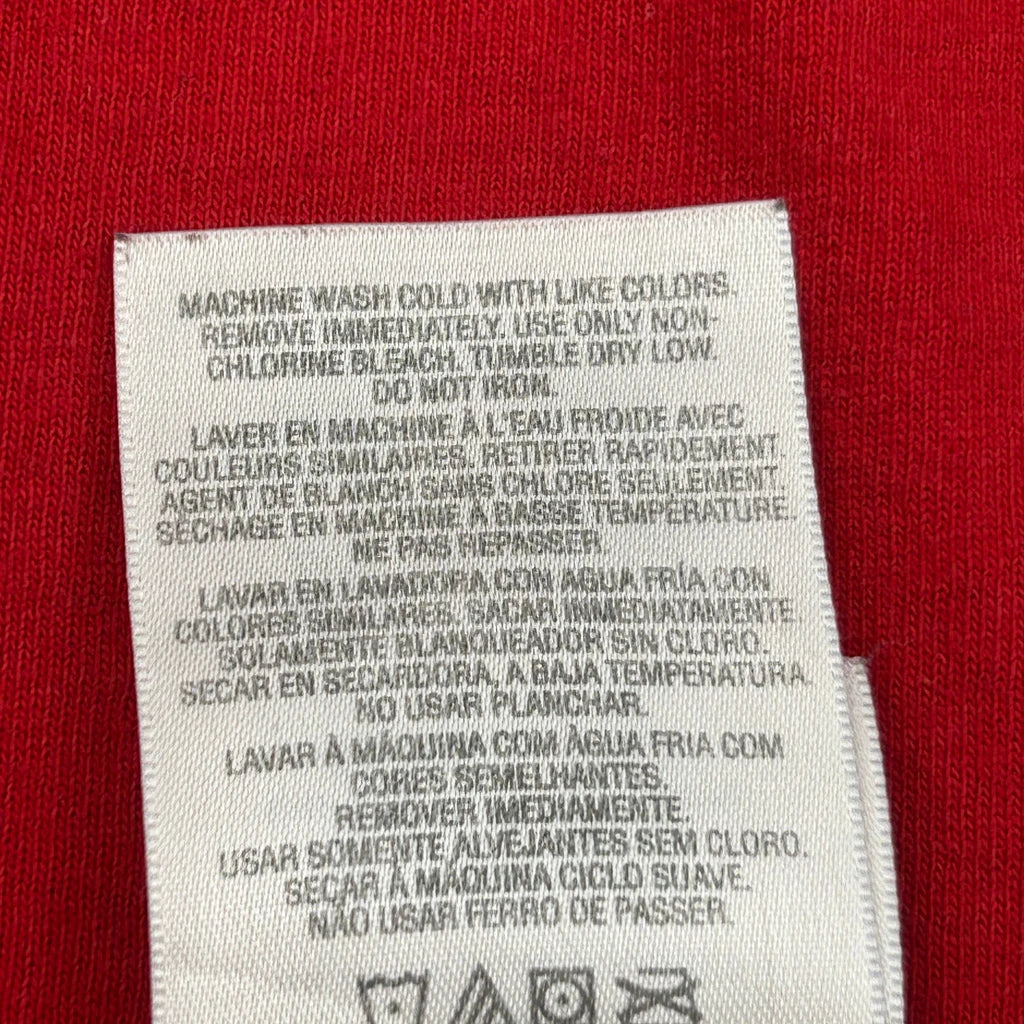 Adidas T-Shirt - 2XL Red Cotton - Image 4