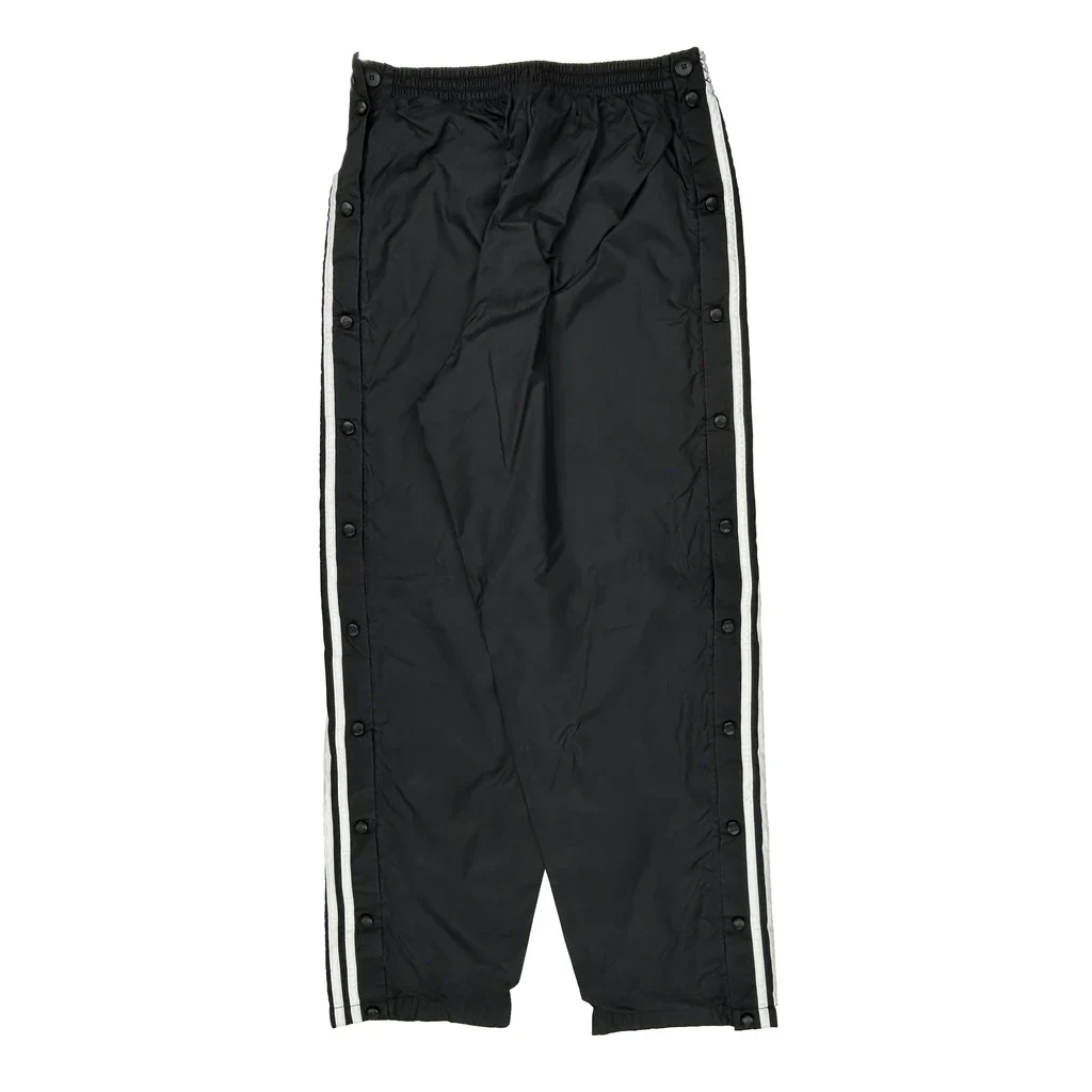 Adidas Team Adidas Striped Track Pants - XL Black Polyester - Image 2