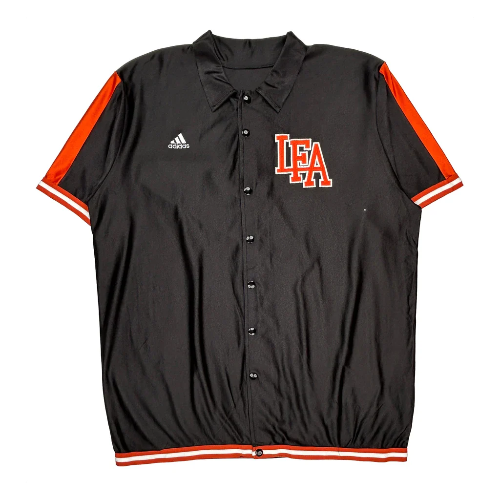 Adidas Track Jacket - XL Black Polyester
