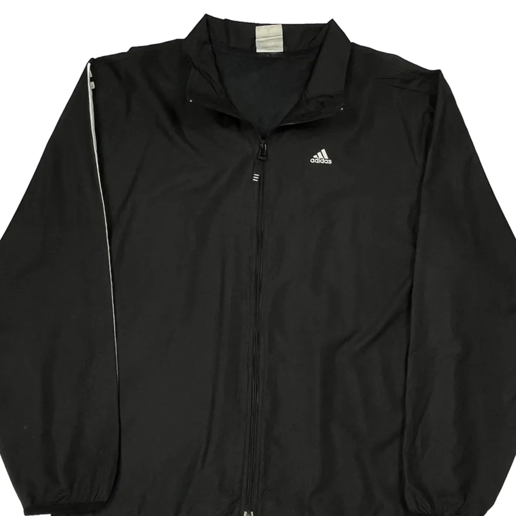 Adidas Track Jacket - 2XL Black Polyester - Image 5