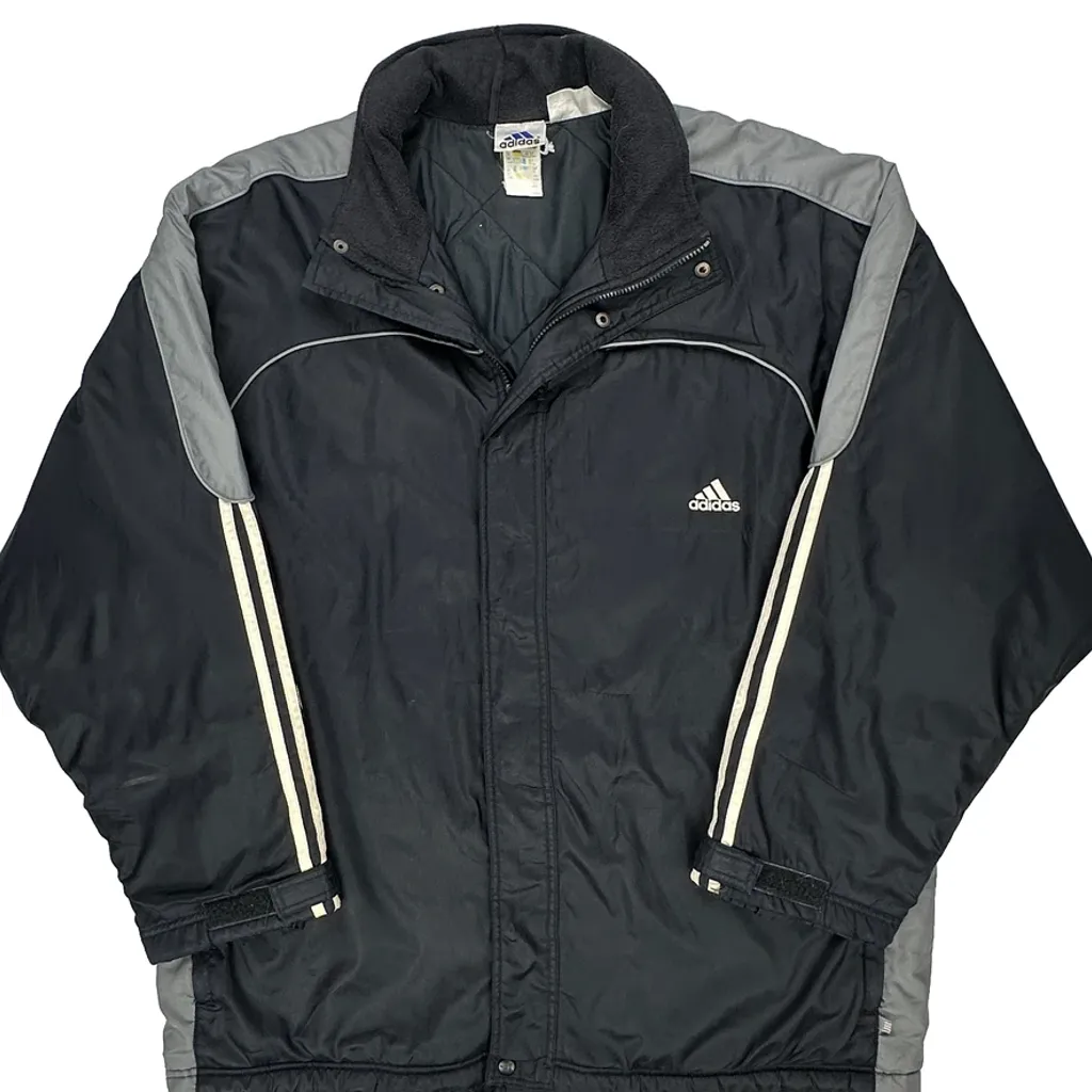 Adidas Track Jacket - 4XL Black Polyester - Image 4
