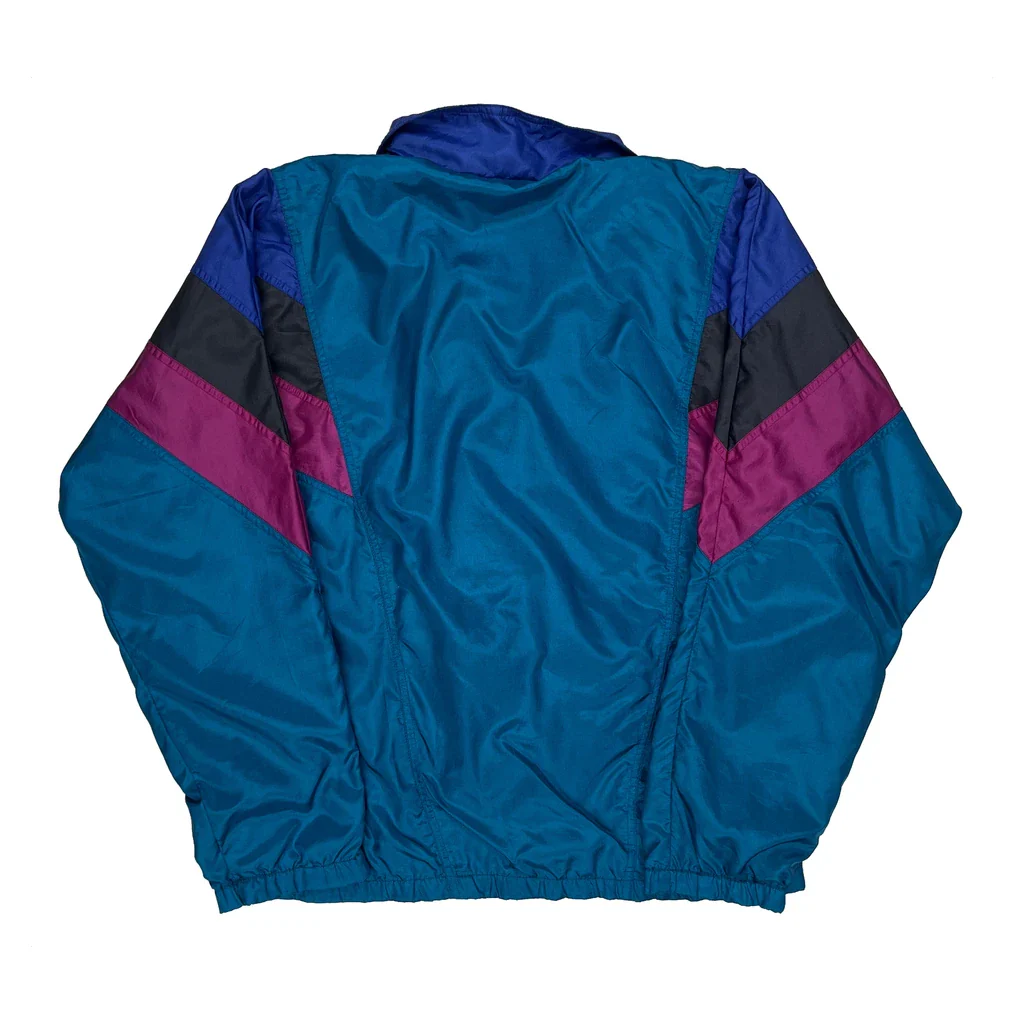Adidas Track Jacket - Large Blue Polyester - Image 2