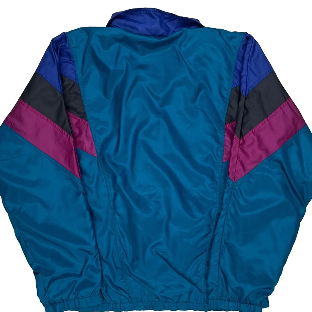 Adidas Track Jacket - Large Blue Polyester - Image 7