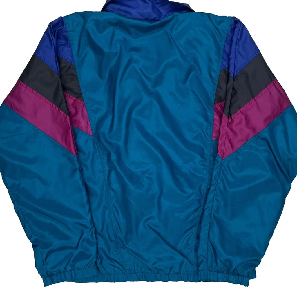 Adidas Track Jacket - Large Blue Polyester - Image 8