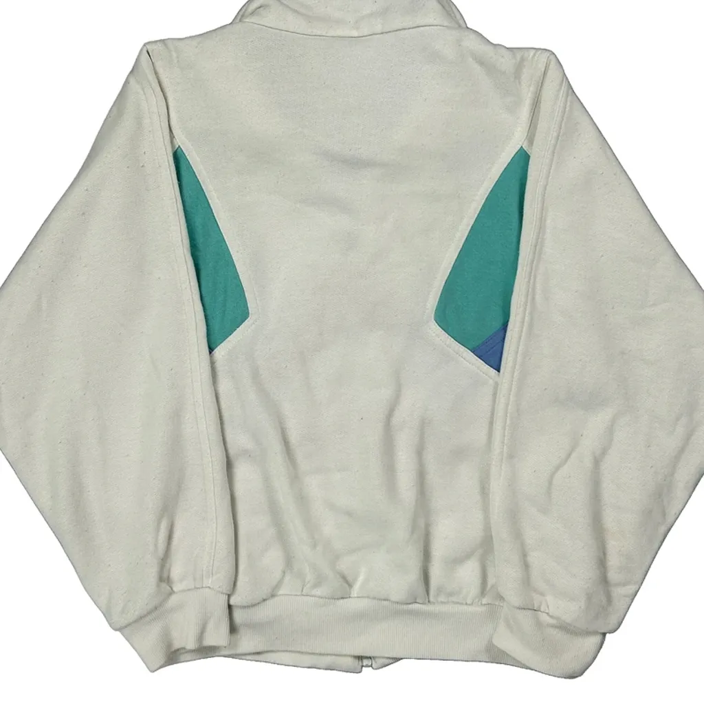 Adidas Track Jacket - Large Cream Cotton - Image 8