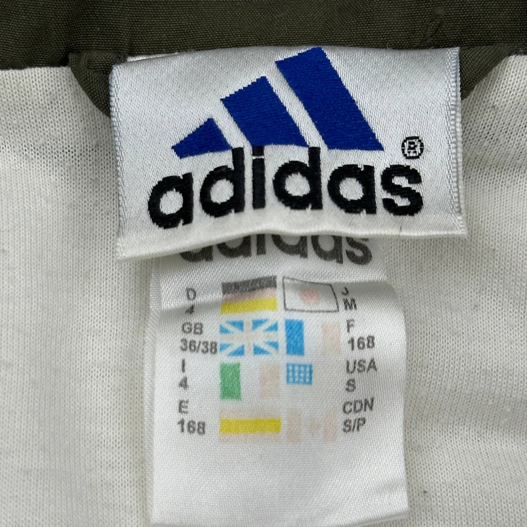 Adidas Track Jacket - Small Green Polyester - Image 3