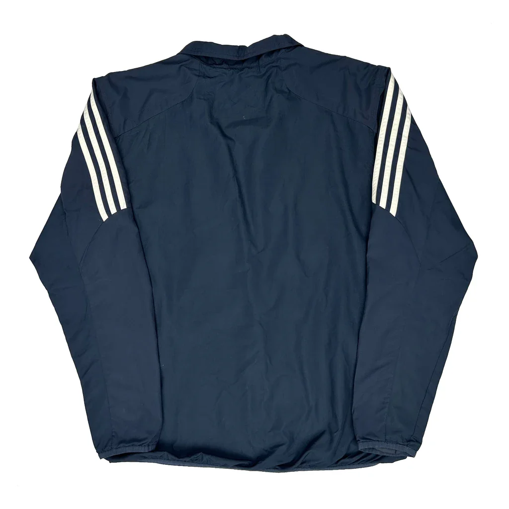 Adidas Track Jacket - Large Navy Polyester - Image 2