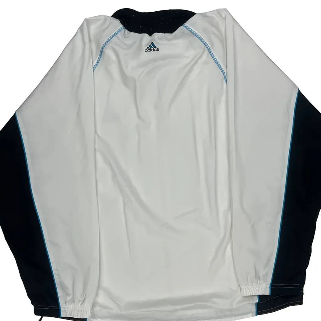 Adidas Track Jacket - XL White Polyester - Image 6