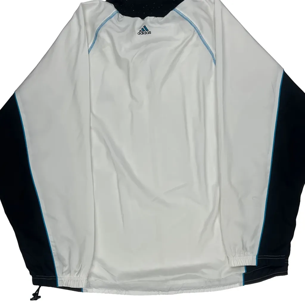 Adidas Track Jacket - XL White Polyester - Image 7