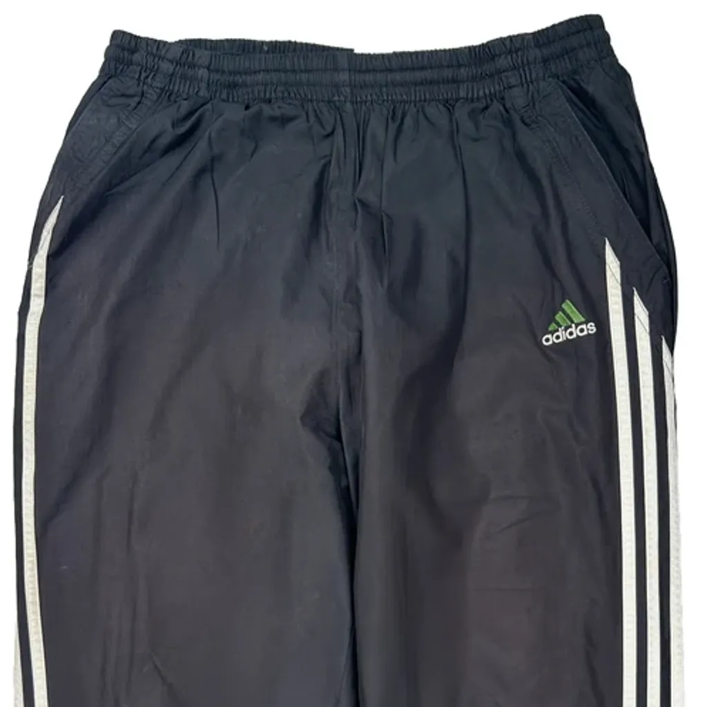 Adidas Track Pants - Large Black Polyester - Image 4