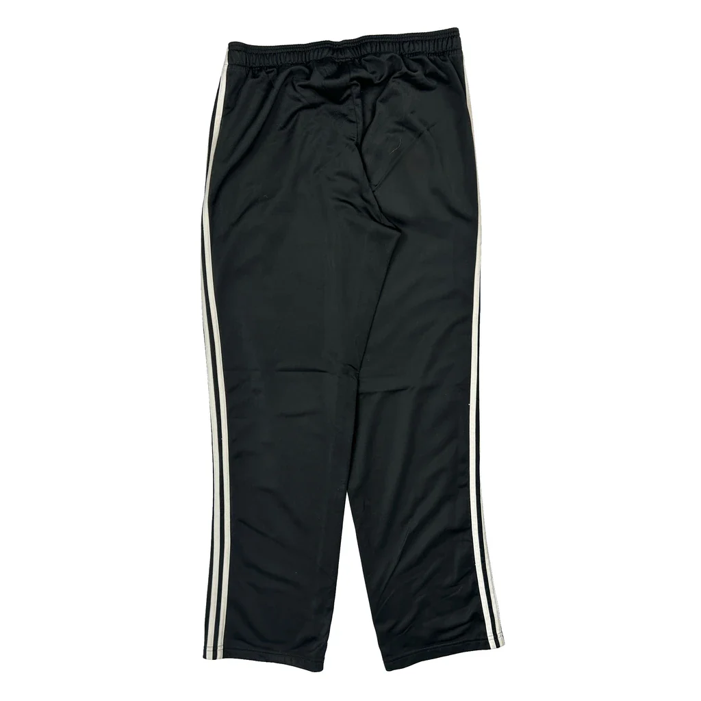 Adidas Track Pants - Large Black Polyester - Image 2
