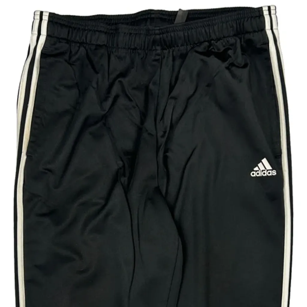 Adidas Track Pants - Large Black Polyester - Image 4