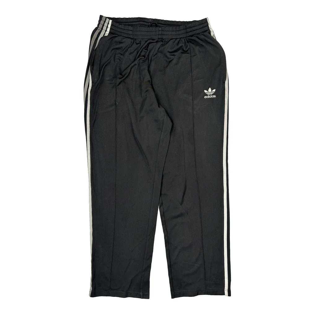 Adidas Track Pants - Large Black Polyester
