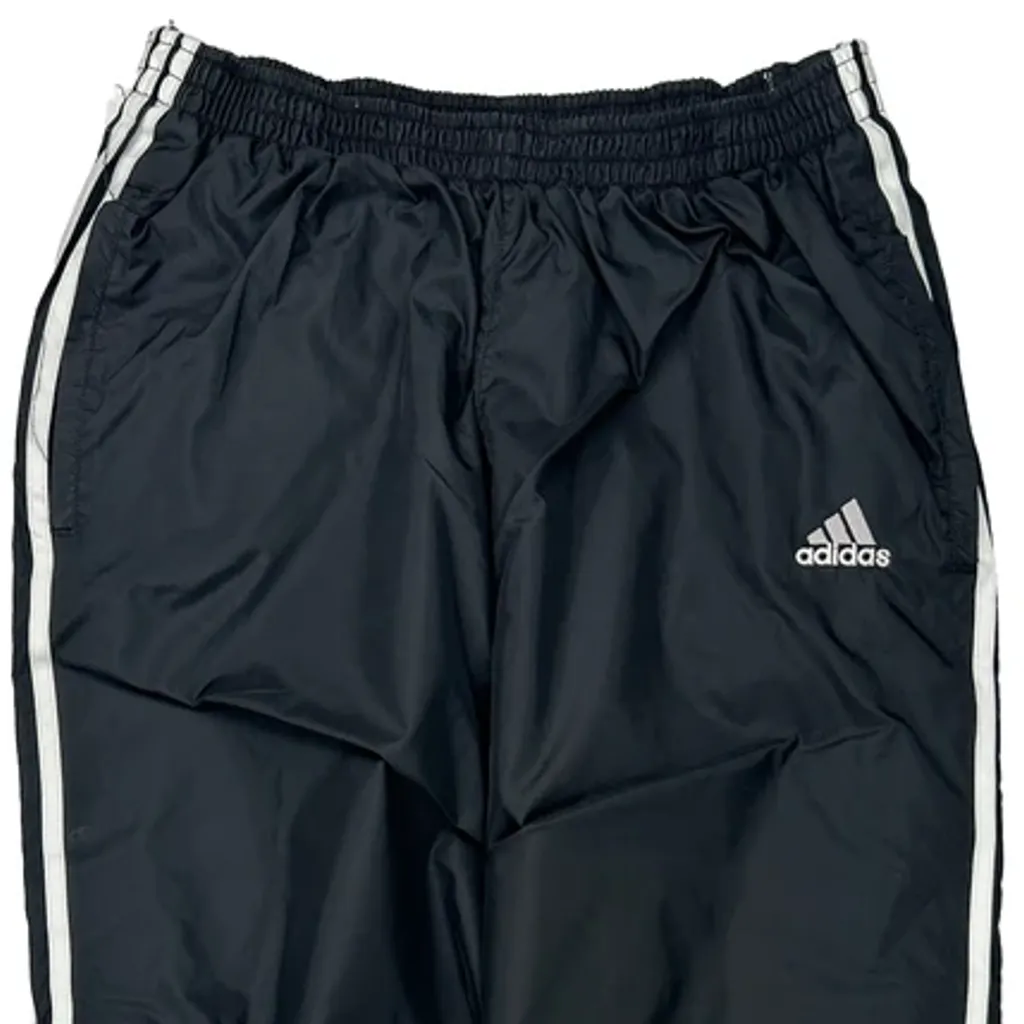Adidas Track Pants - Medium Black Polyester - Image 4