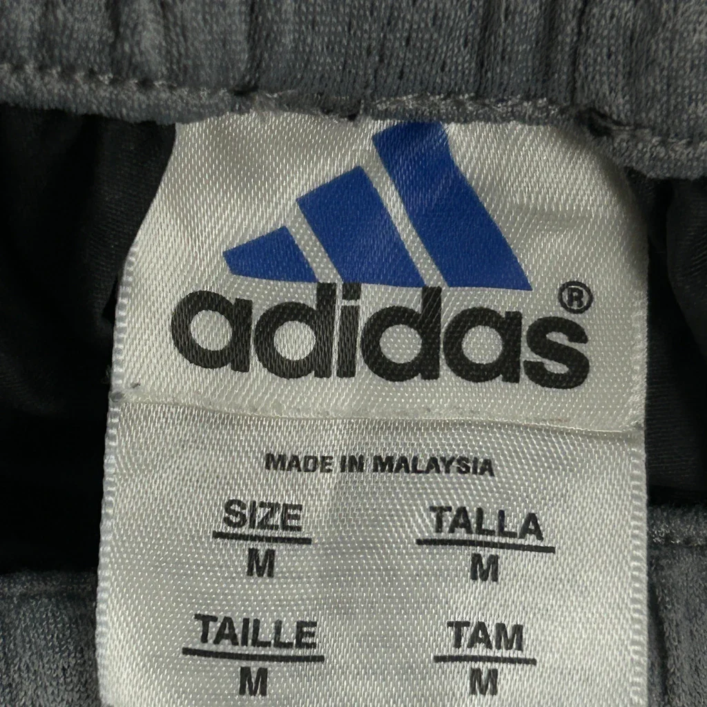 Adidas Track Pants - Medium Black Polyester - Image 3