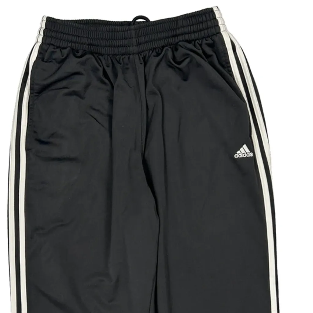 Adidas Track Pants - Medium Black Polyester - Image 5
