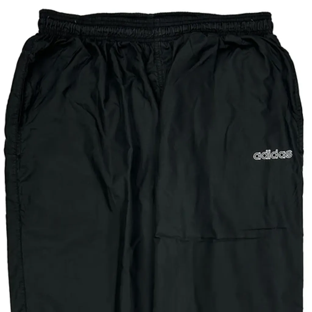 Adidas Track Pants - XL Black Polyester - Image 4