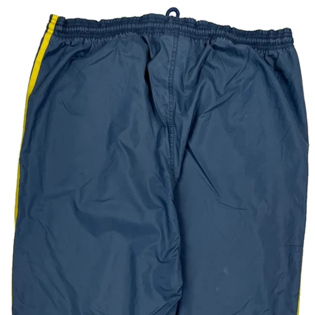 Adidas Striped Track Pants - Large Blue Polyester - Image 6