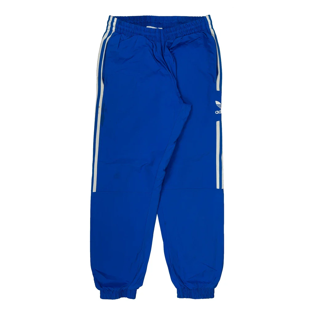 Adidas Track Pants - Medium Blue Polyester