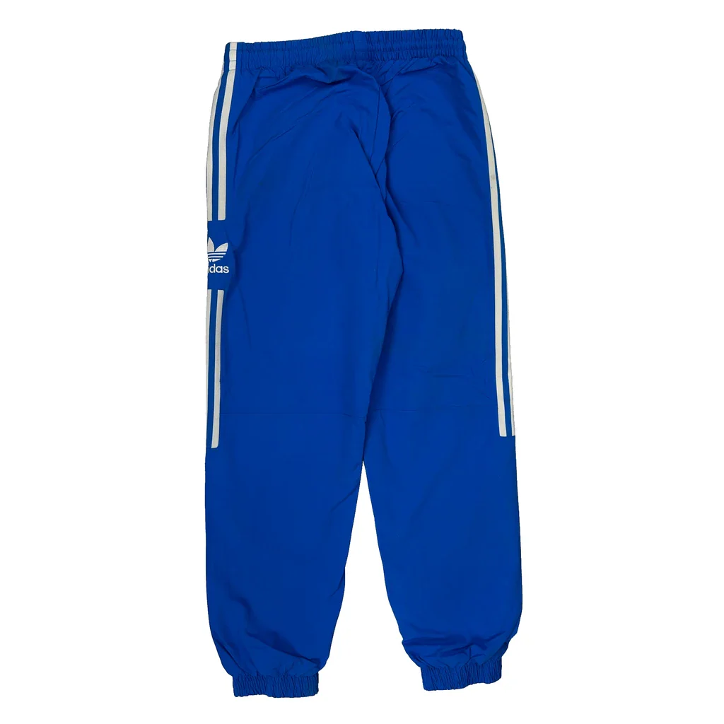 Adidas Track Pants - Medium Blue Polyester - Image 2