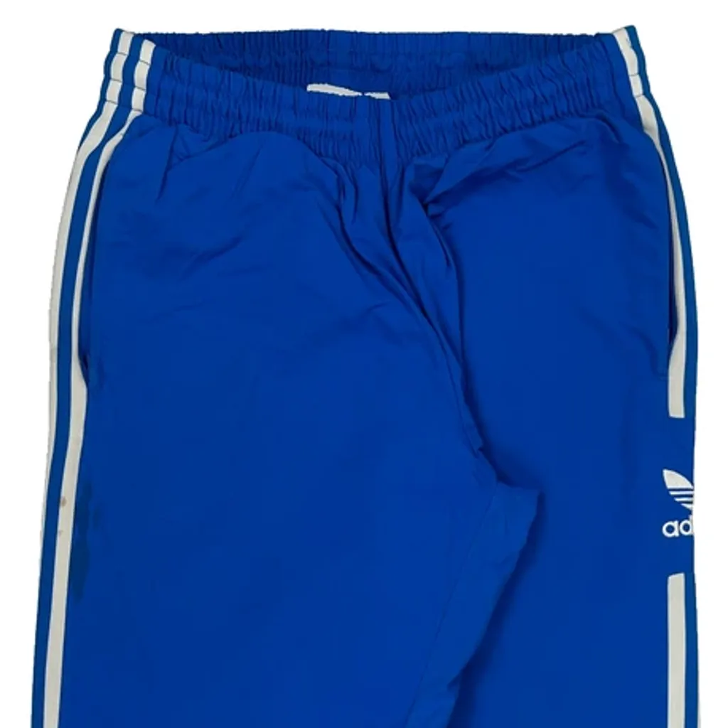 Adidas Track Pants - Medium Blue Polyester - Image 5