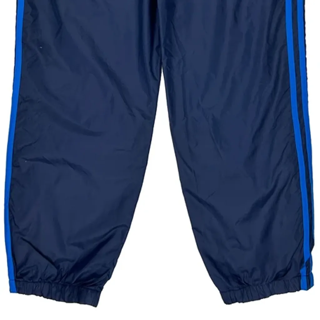 Adidas Track Pants - Small Blue Polyester - Image 6