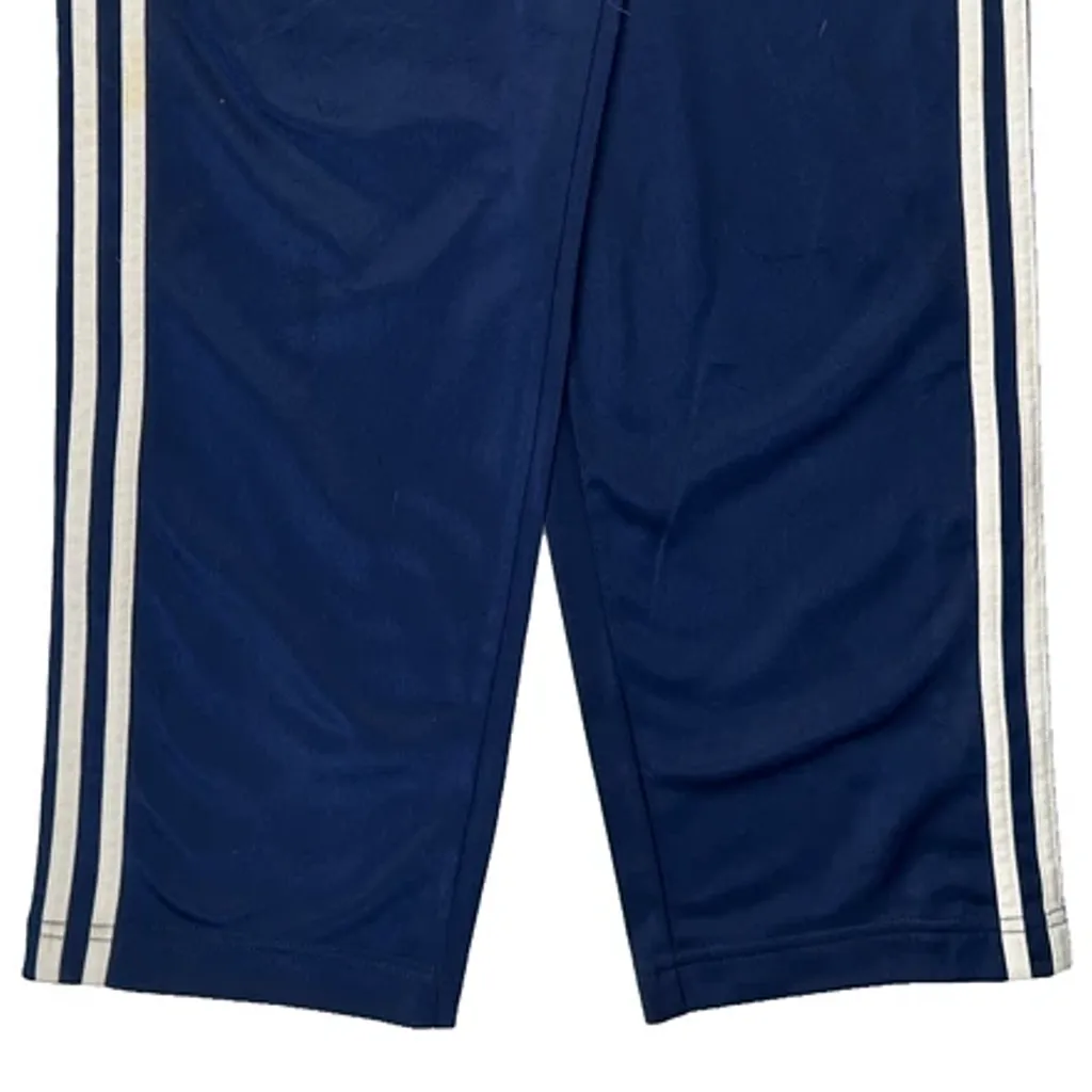 Adidas Track Pants - Small Blue Polyester - Image 4
