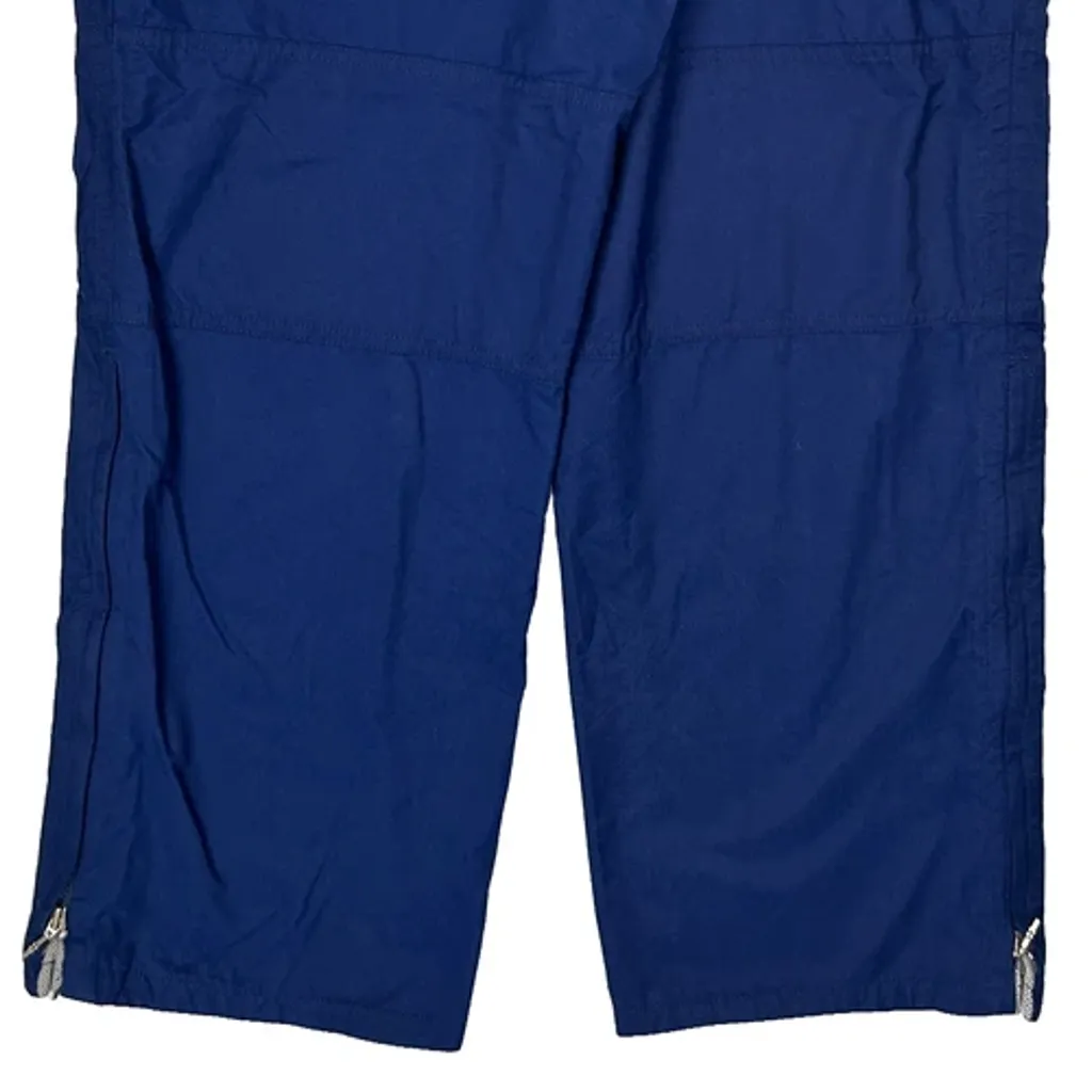 Adidas Track Pants - Small Blue Polyester - Image 7