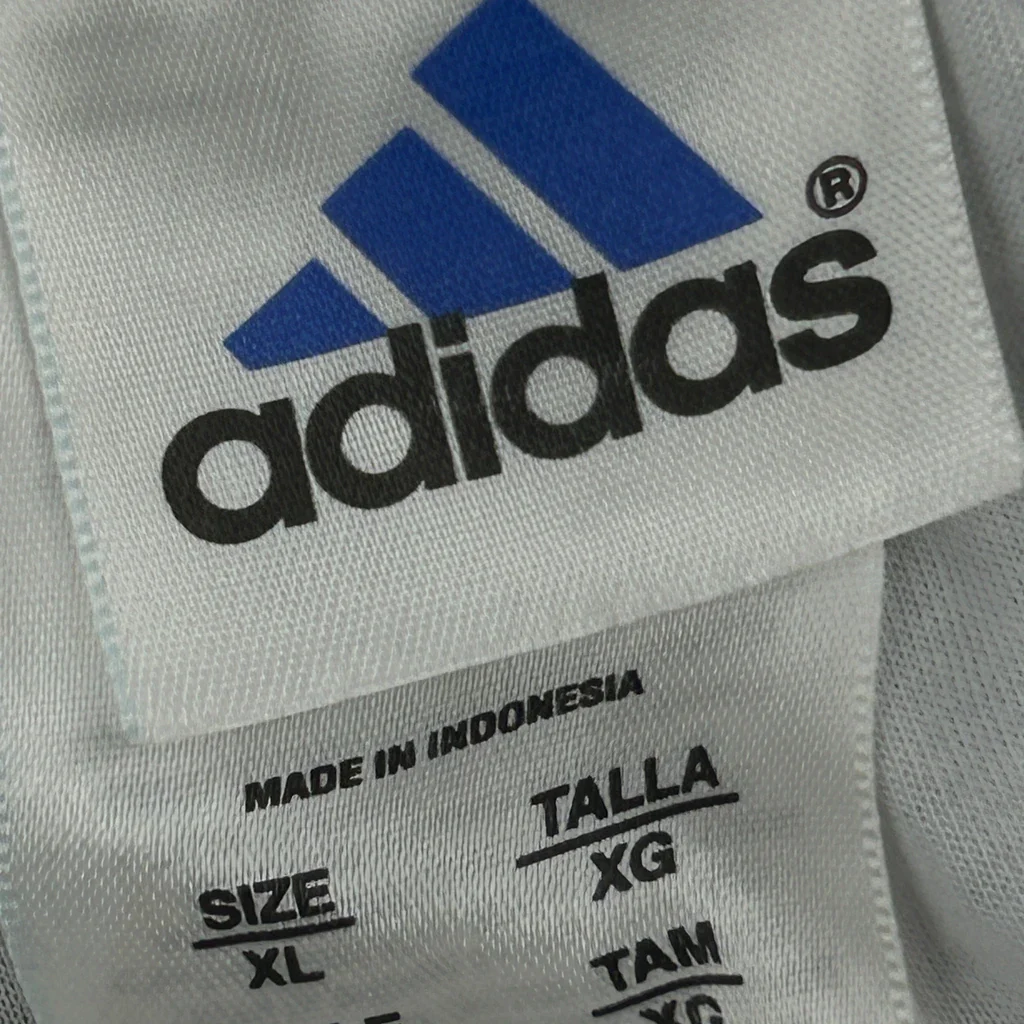 Adidas Track Pants - XL Blue Polyester - Image 3