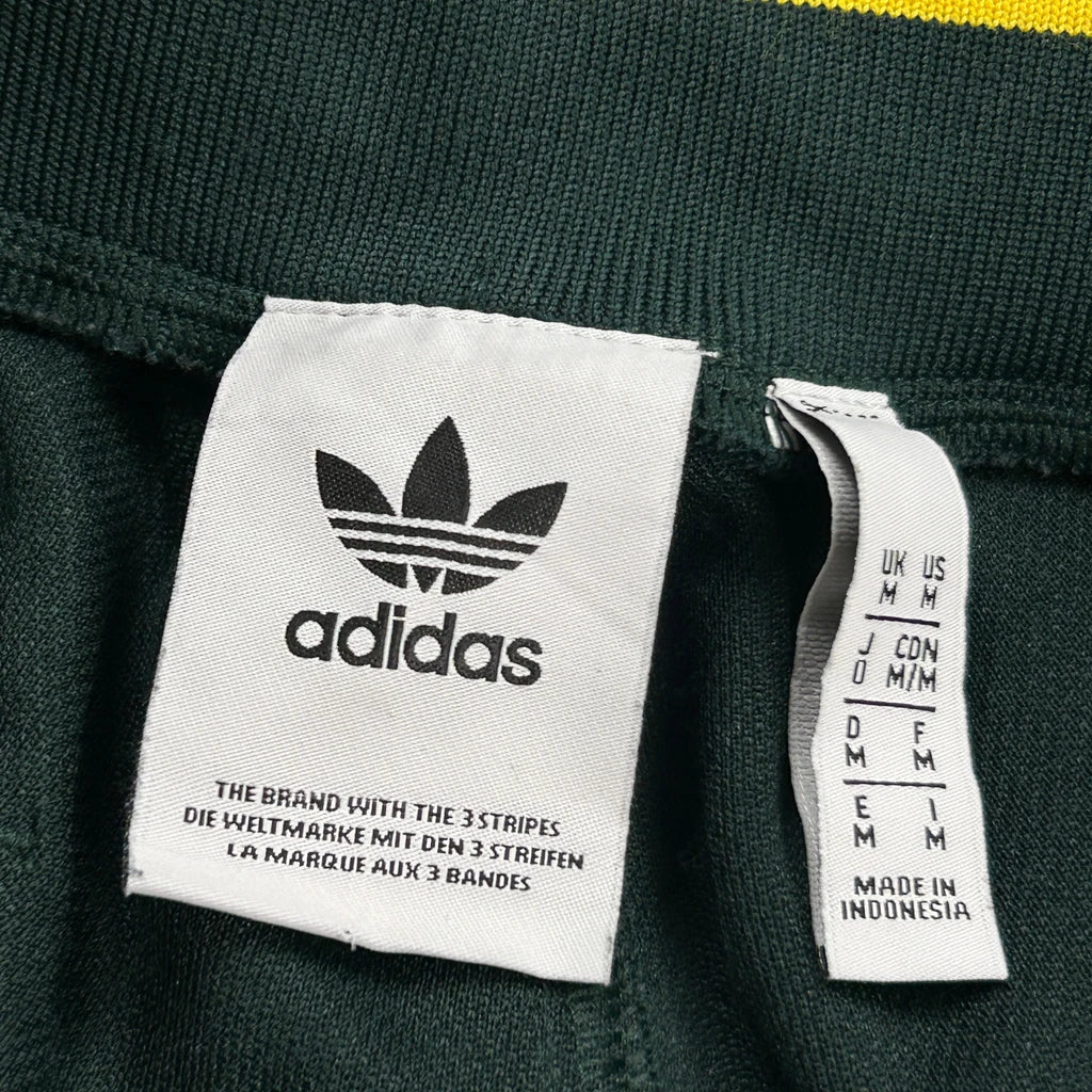 Adidas Track Pants - Medium Green Polyester - Image 3
