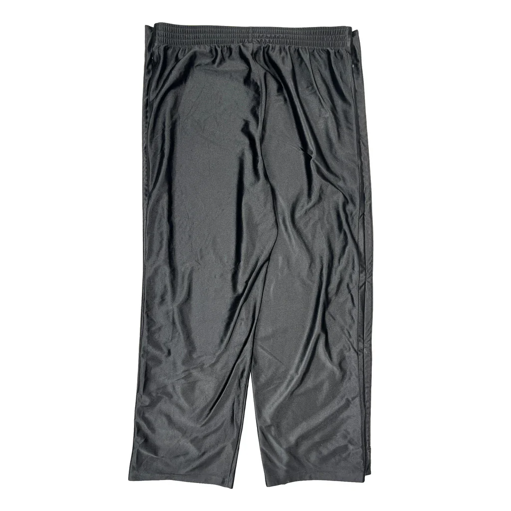 Adidas Track Pants - Medium White Polyester - Image 2
