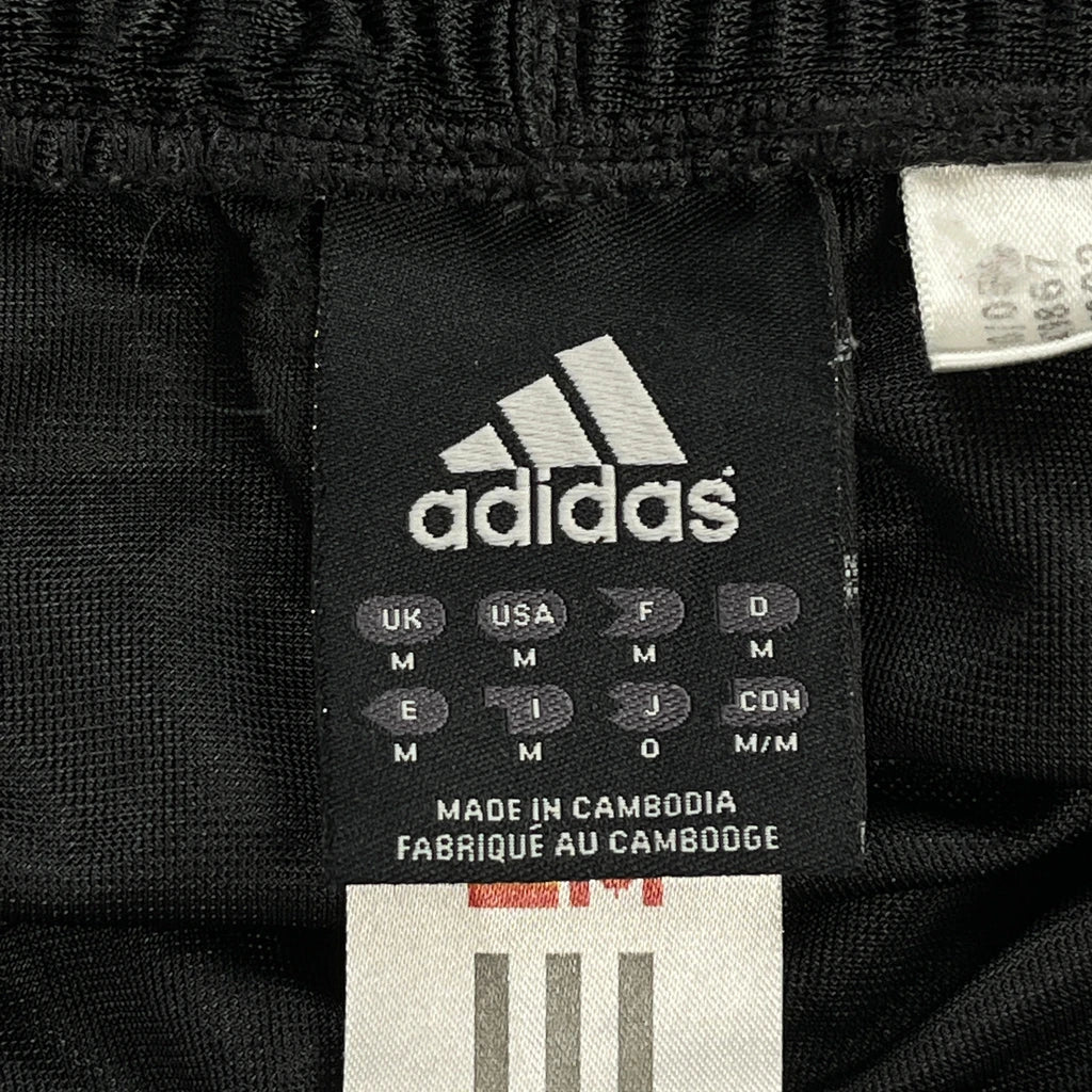 Adidas Track Pants - Medium White Polyester - Image 3