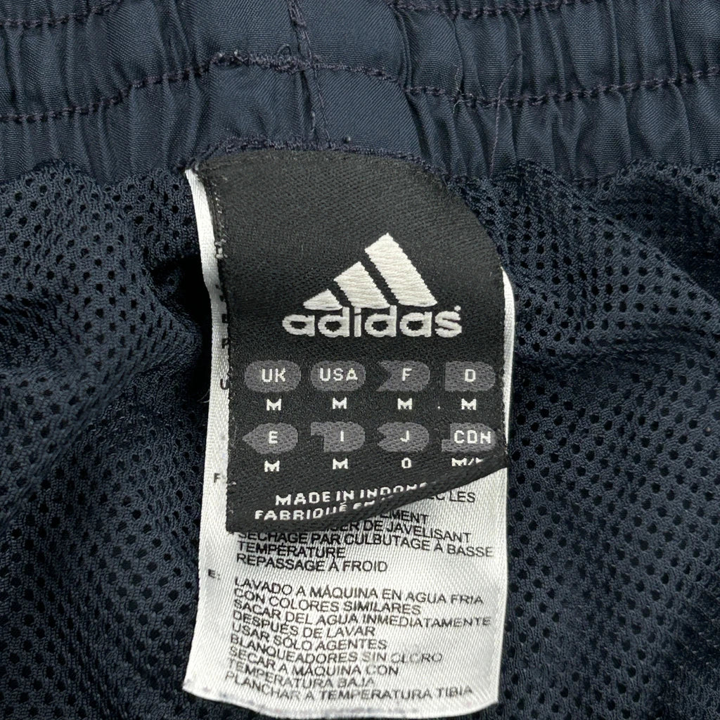 Adidas Track Pants - Medium White Polyester - Image 3