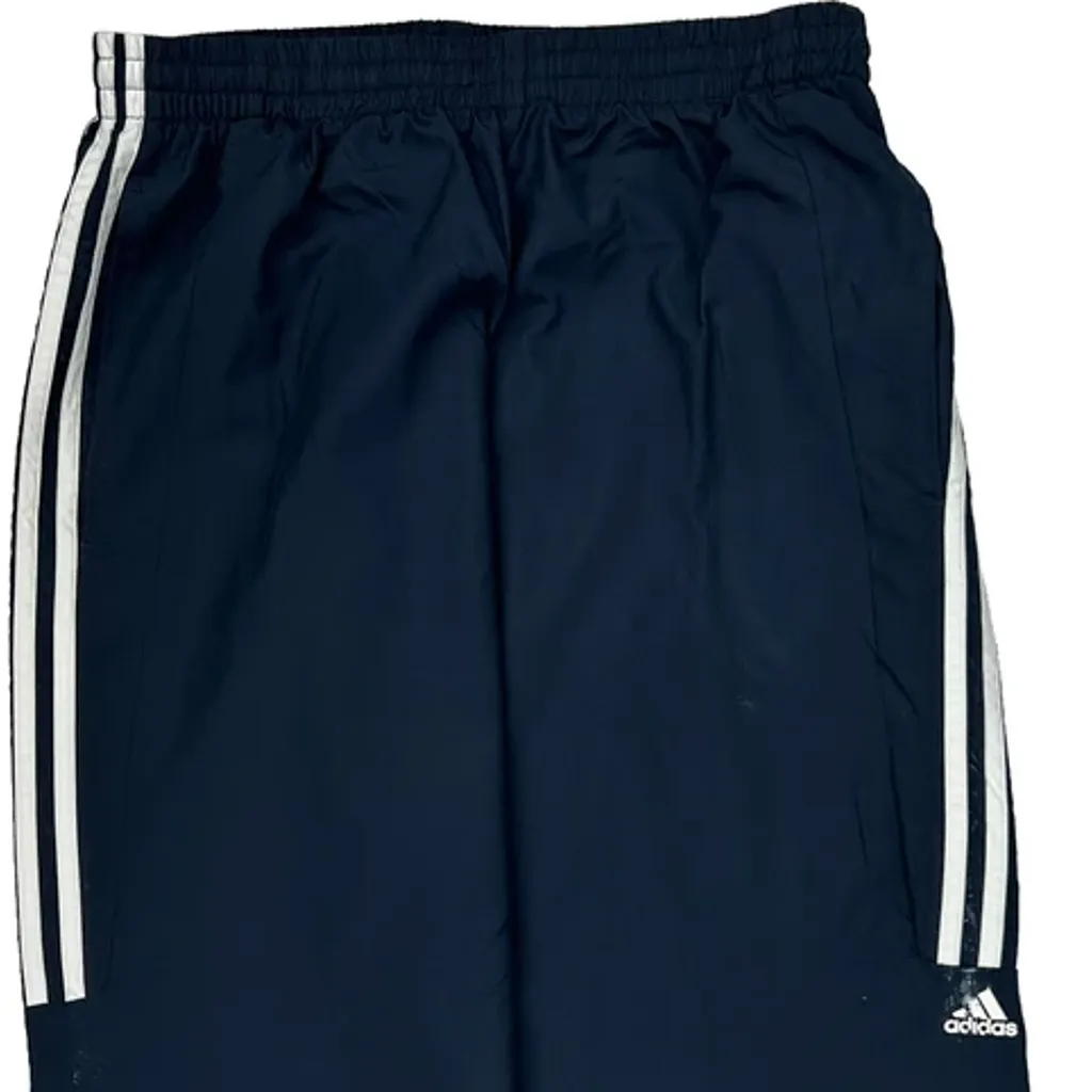 Adidas Track Pants - Medium White Polyester - Image 5