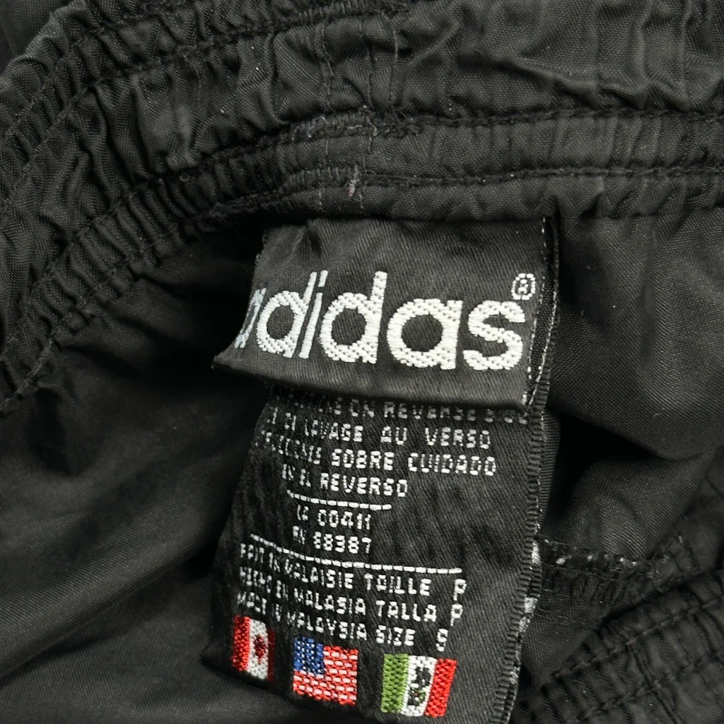 Adidas Tracksuit - Small Black Polyester - Image 3