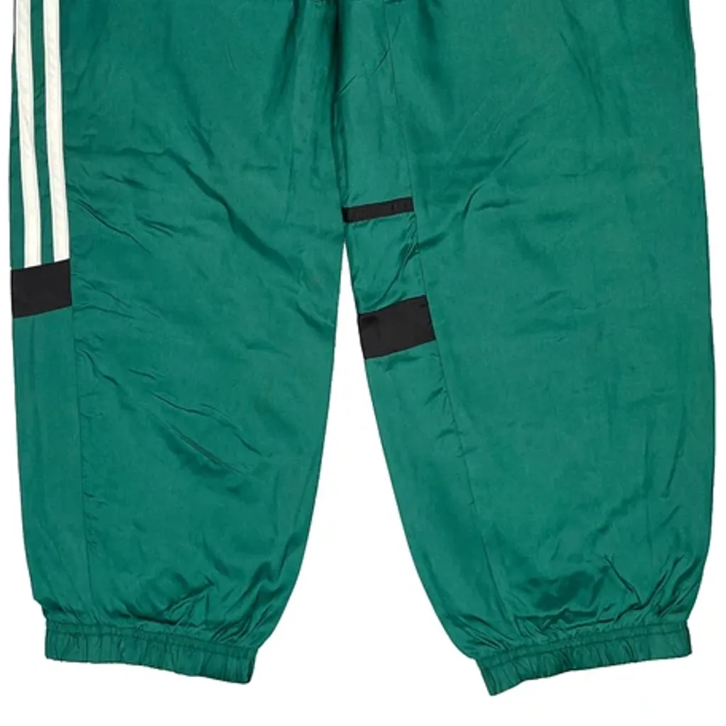 Adidas Striped Tracksuit - Medium Green Polyester - Image 7