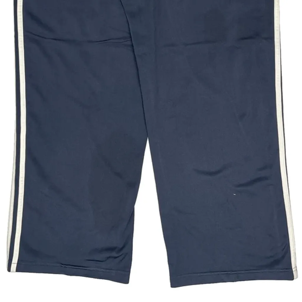 Adidas Striped Tracksuit - Large Navy Polyester - Image 4