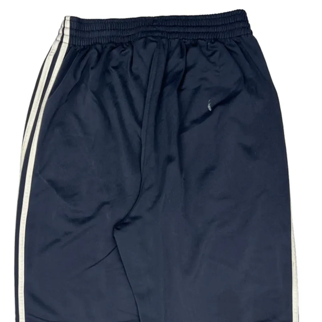 Adidas Striped Tracksuit - Large Navy Polyester - Image 5