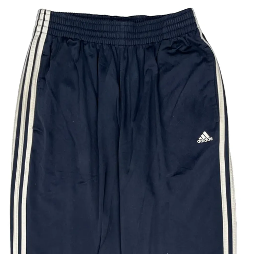 Adidas Striped Tracksuit - Large Navy Polyester - Image 6