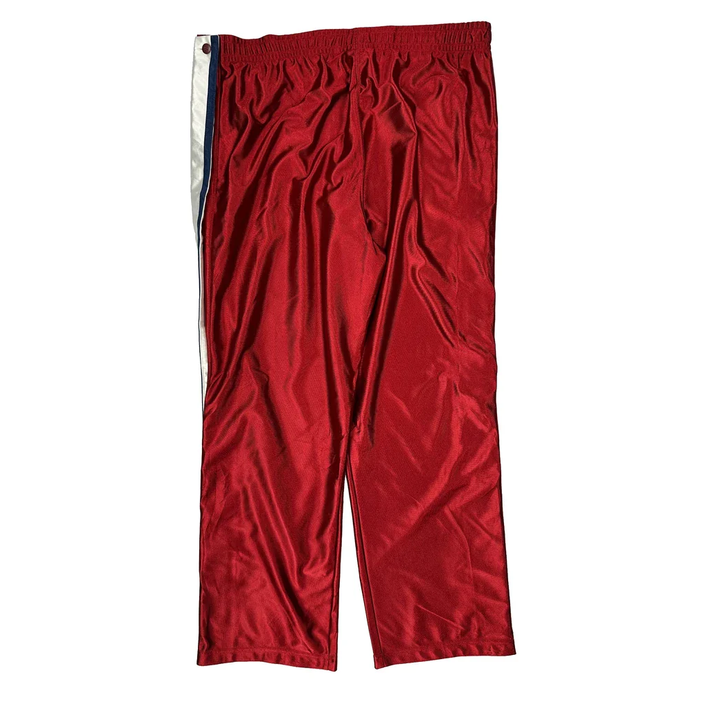Adidas Tracksuit - Medium Red Polyester - Image 2