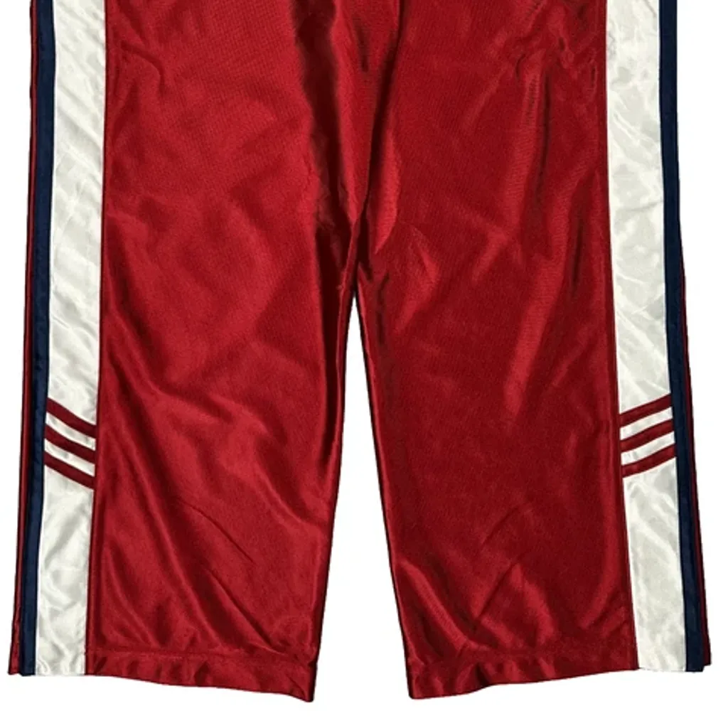 Adidas Tracksuit - Medium Red Polyester - Image 4
