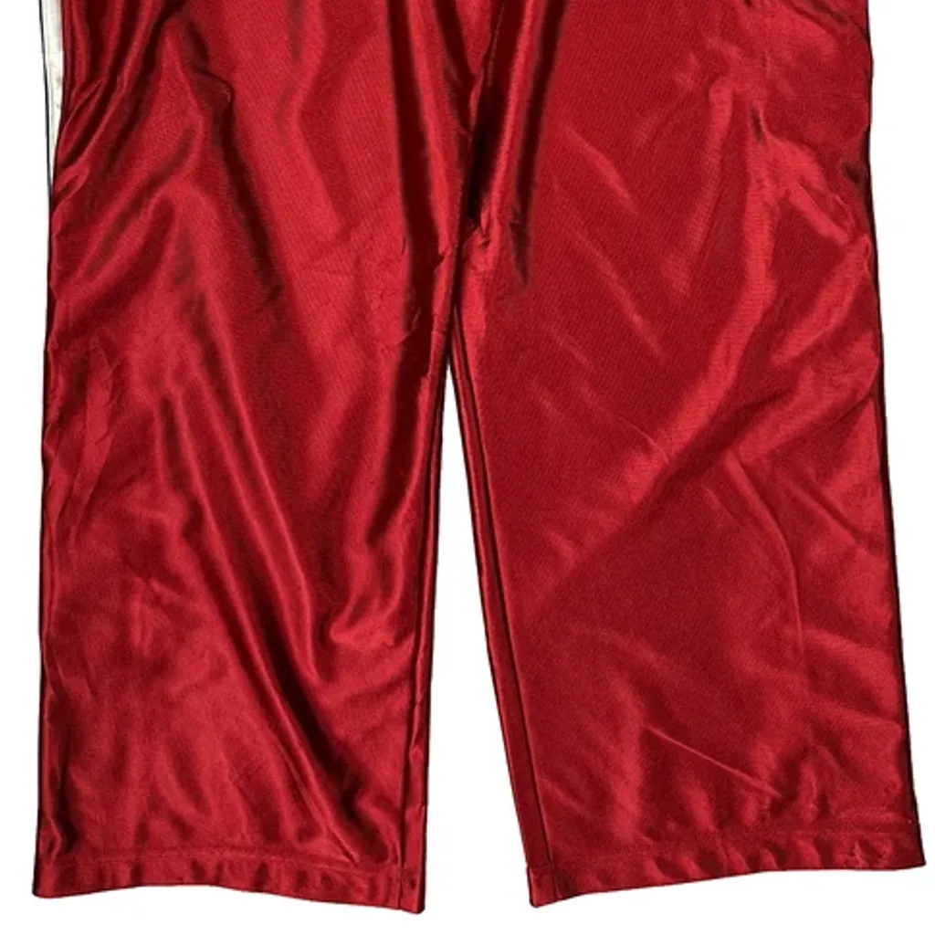 Adidas Tracksuit - Medium Red Polyester - Image 7