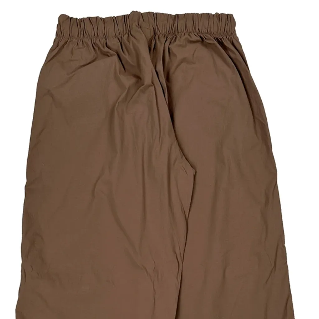 Adidas Baggy Tracksuit - Small Brown Polyester - Image 4