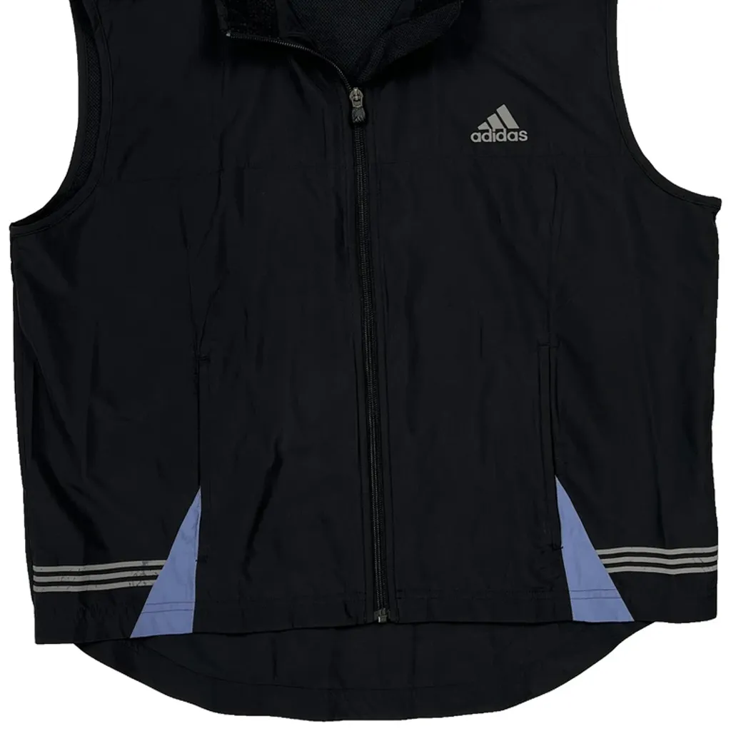 Adidas Vest - Large Black Polyester - Image 4