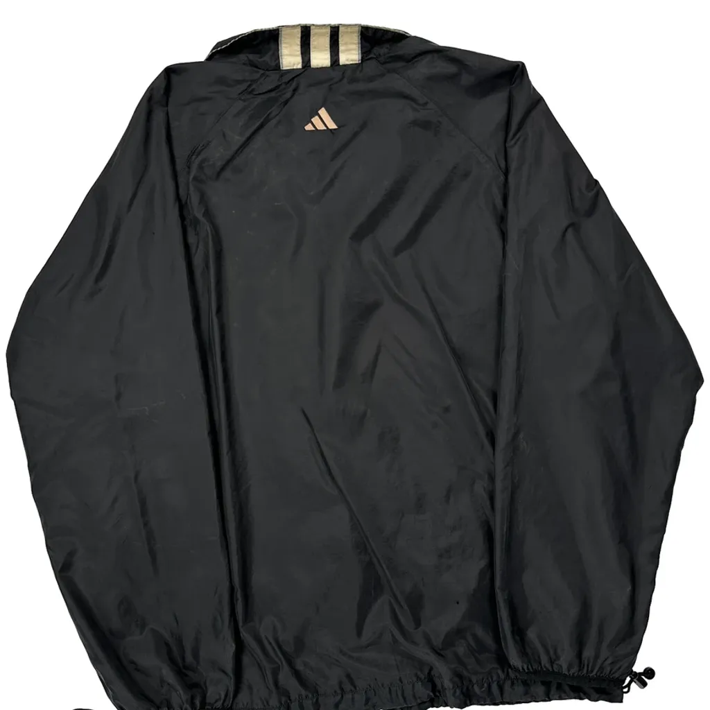 Adidas Windbreaker - Large Black Polyester - Image 7