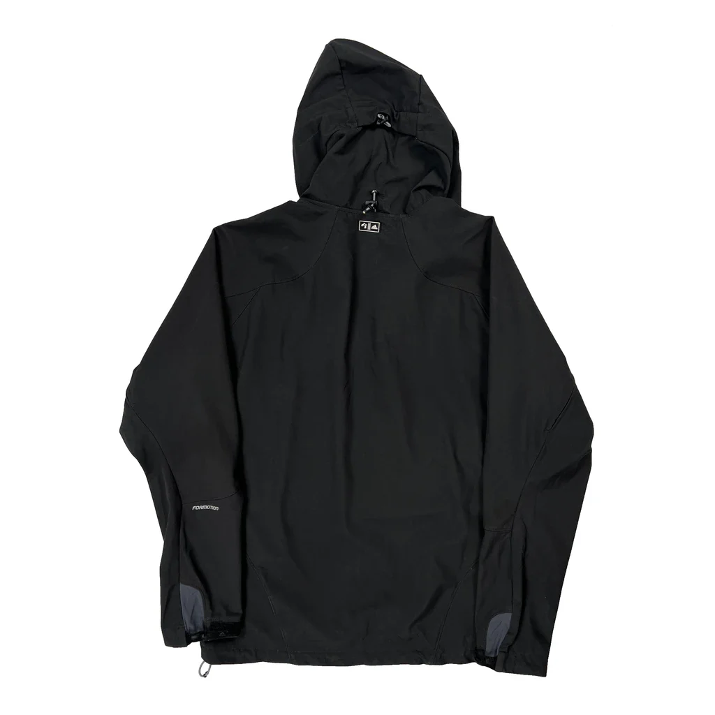Adidas Windbreaker - Large Black Polyester - Image 2