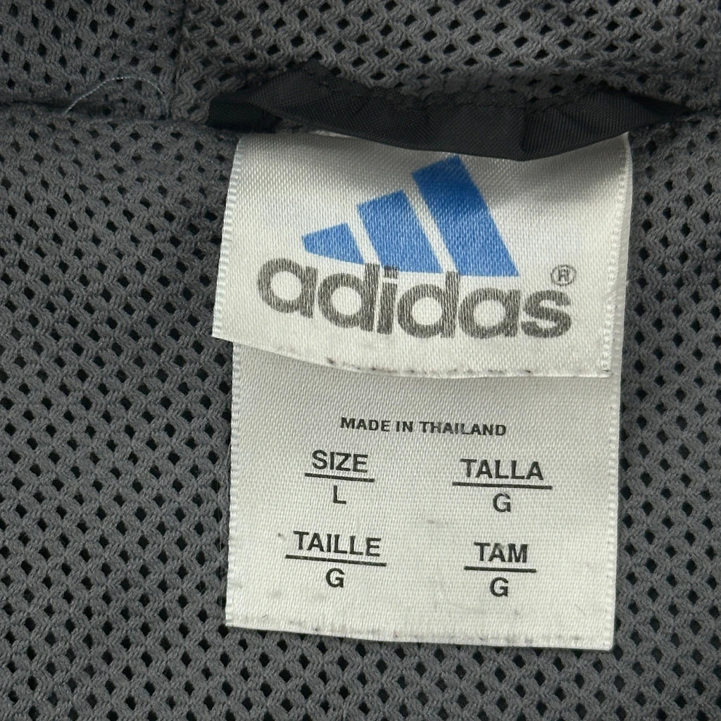 Adidas Windbreaker - Large Black Polyester - Image 3
