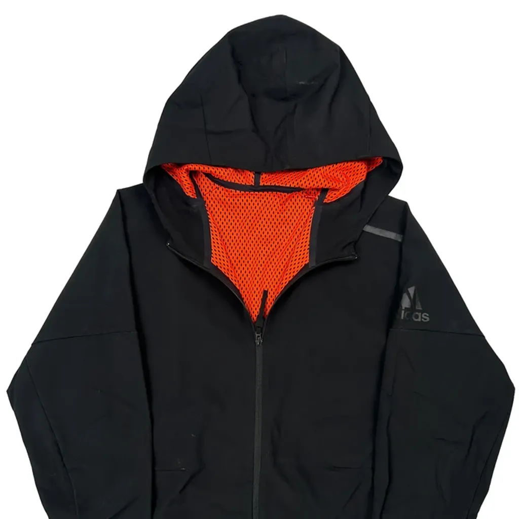 Adidas Windbreaker - Large Black Polyester - Image 6