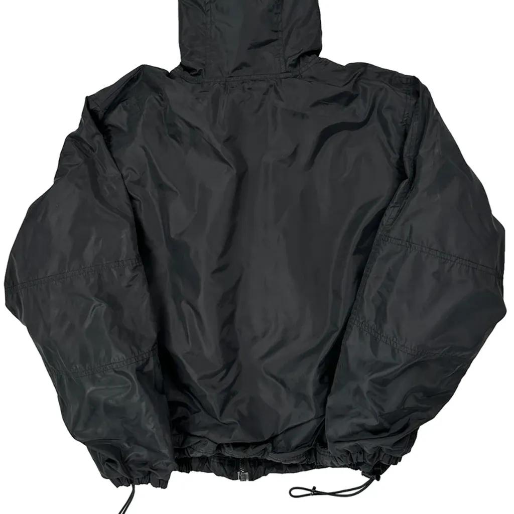 Adidas Windbreaker - Medium Black Nylon - Image 7