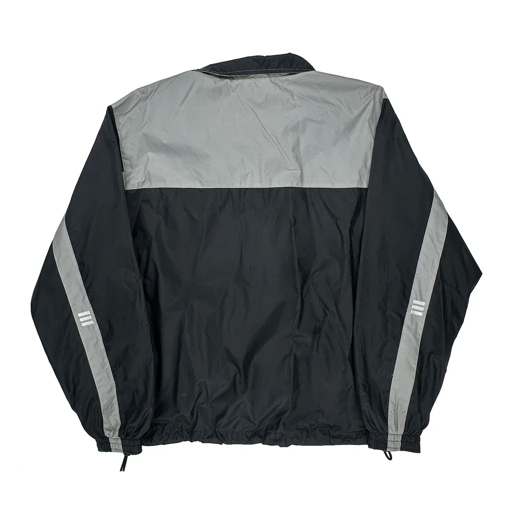 Adidas Windbreaker - Medium Black Polyester - Image 2